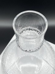 8 in Iittala FINLAND Niva Glass carafe decanter by Finnish designer Tapio Wirkka