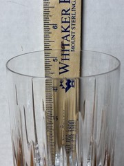4 Miller Rogaska Crystal Highball Glasses Soho Collection Elegant Tumblers