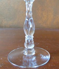 Fostoria Cellini Loop Optic #6024 Stem Crystal Tall Champagne Sherbet(s)