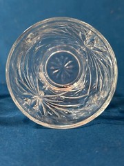 Anchor Hocking Prescut Glasses Starburst Flared Glasses 8 Oz Set Of 2