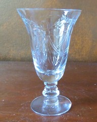Tiffin Franciscan June Beau #17403 Footed Tumbler Juice Glass(s)