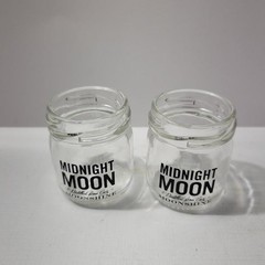Midnight Moon Moonshine Mini Mason Jar Shot Glasses Set Of 2 Barware Jars