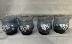 Pfaltzgraff Yorktowne Set Of 4~8oz. Rocks Juice Glasses 3.5″