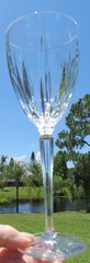 6 CRISTAL D’ARQUES CRYSTAL MONTEREY 6.75oz 8.25″ WINE GLASSES – 2 Sets Available