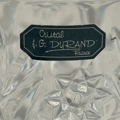 Set Of 2 Cristal J. D. Durand Whiskey Glass 24% Lead Crystal