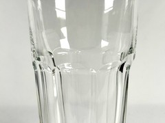 💥Libbey Duratuff 22 oz Cooler Glasses Set of 2 8 Panel Heavy Tumblers.