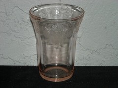 Florentine Poppy 2 Water Tumbler Pink