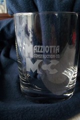 Cocktail Old Fashioned 10 oz. Glasses Set Of 4 with logo