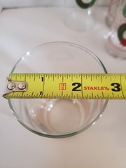 Vintage LIBBEY Christmas Wreath & Bow Drinking Glasses (Set of 8)