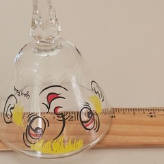 Gay Fad Tipsy Cocktail Glass 6″ mid century slanted liqueur schnapps