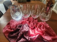 AT&T pebble beach pro am Waterford Wine Glasses