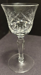 11 Andernach CORDIAL GLASSES by Nachtmann 4″ Cut Blown Crystal Liqueurs