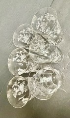 Set of 6 Roses By TIFFIN-FRANCISCAN Flat Tumbler