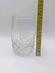 Nobility Kristal Zajecar Crystal Tumblers Set of 4 – 5.5″ Heavy Cut Glass – 14oz