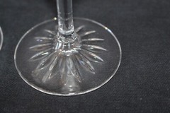 Set 2 D’Arques Crystal Vincennes Champagne Flutes Cristal J G Durand France NIB