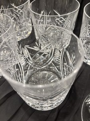 Waterford Clare Discontinued Crystal Tumblers Set of 4, Excellent Condition Rare