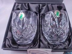 Waterford Crystal Lismore Rounded Tumblers – Set of 2 – New in Box