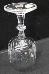 Set of 6 Schott Zwiesel Crystal Flamenco Wine Goblets 6 3/8″ 1984-87 {481}