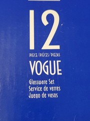 Vtg 12 Libbey VOGUE Cobalt Dark Blue Drinking Glasses 14.5 Oz & 17 Oz Set USA