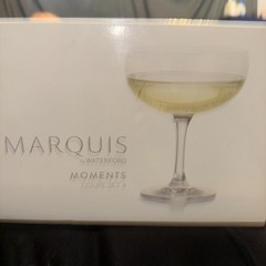 MARQUIS WATERFORD MOMENTS COUPE SET OF 4 – RRP: AUD$139.00