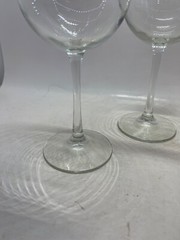 Set of 3 Traditional Red Wine Glasses Bordeaux Cabernet Sauvignon No Brand