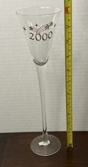 Vintage International Silver Company Commemorative 12” Champagne Flute 2000