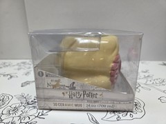 Luna Lovegood Chibi Sculpted Ceramic Mug Glasses Scarf 3D Cup IMPERFECT BOX