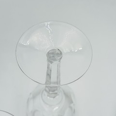 Waterford SHEILA 7 3/8” Crystal Wine Hock Glasses Set Of 4 VINTAGE