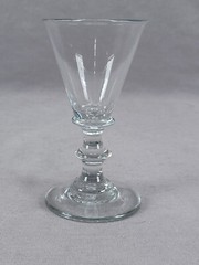 19th Century Continental European Hand Blown Flint Glass Wine Circa 1815-1820 B