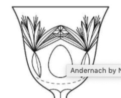 Double Old Fashioned Glass Tumbler Nachtmann Andernach Gorham Rosewood 3 5/8″