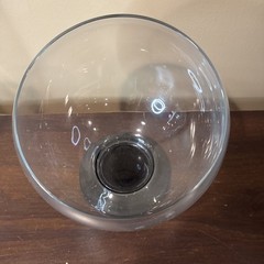 Morgantown Glass ODDBALL Hospitality Bowl, Pitcher, 4 Cocktail Glasses Slant MCM