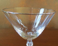 Fostoria Engagement Platinum Trim #6092 Stem Champagne Sherbet(s)