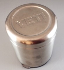 Yeti Rambler Stainless Steel Low Ball Tumbler & Lid – no design