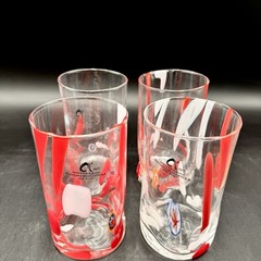 Arte di Murano Alessandro Coppola Italy Hand Blown Millefiori Glasses SET/4