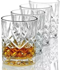 Godinger Dublin Double Old-Fashioned and Highball Glasses, Set of 7