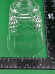Set Of 4 Antique Waterford Crystal Kenmare Water Goblet Glasses 6 3/4″ H