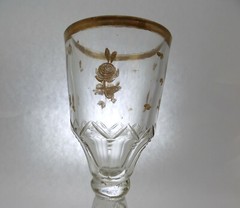 Glass with Gold Trim Russia 18th Century