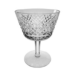 Waterford Crystal Alana Liquor Cocktail Glass Criss Cross Cuts 4 1/8