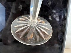 Vintage Waterford Clare Clear Glass Set of 8 Sherry Glasses