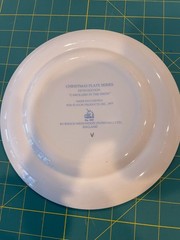 Avon Product Christmas Plate Series Enoch Wedgwood- 1975, 1976, 1977, 1978, 1980