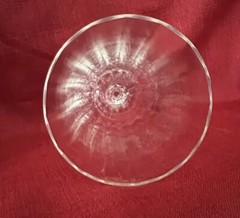 8 Fostoria NIAGARA 6026 Fosnia Water Goblets Iced Tea Glasses Wavy Optic VTG D/C