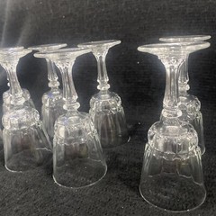 Set of 8 Princess House Esprit Crystal Cordial Glass 4 1/2” – Like New