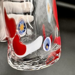 Arte di Murano Alessandro Coppola Italy Hand Blown Millefiori Glasses SET/4