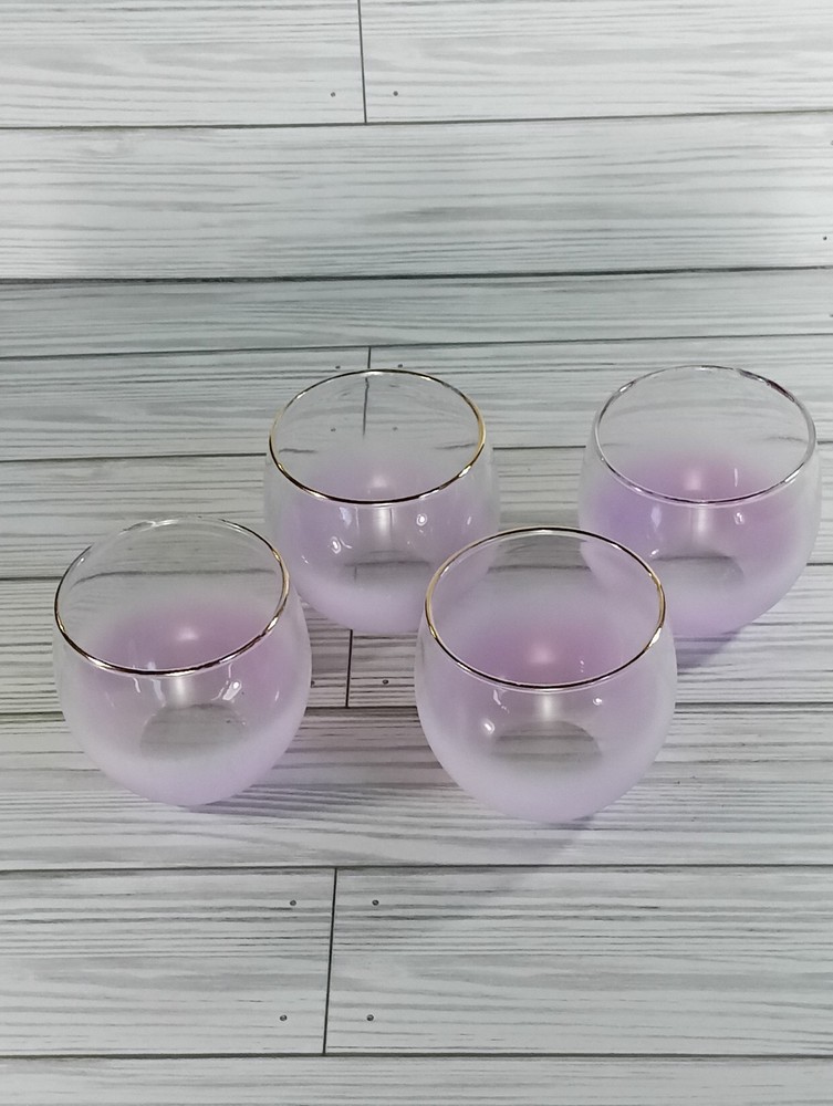 Blendo small tumblers purple, vintage