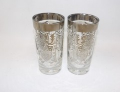 Kimikp Silvercrest Knight Coat of Arms Vintage Highball Glasses – Set 2
