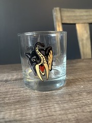 Set of 3 Sailor Jerry Tattoo Flash Rocks Glasses Tiger Snake Elephant