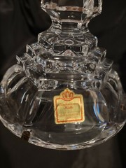 Katharinen Hutte Echt Bleikristall Crystal Candle Holders Set of 2 Heavy