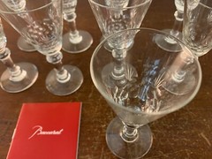 9 Porto Glasses Model Scale Epi In Baccarat Crystal (Price Per Unit)