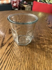 Anchor Hocking Glass 8 Oz. New Orleans Flat Juice Paneled Vintage