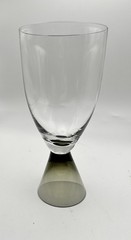 Rosenthal Fortuna Smoke Crystal Goblets Set of 5 Elsa Fischer-Treyden MCM